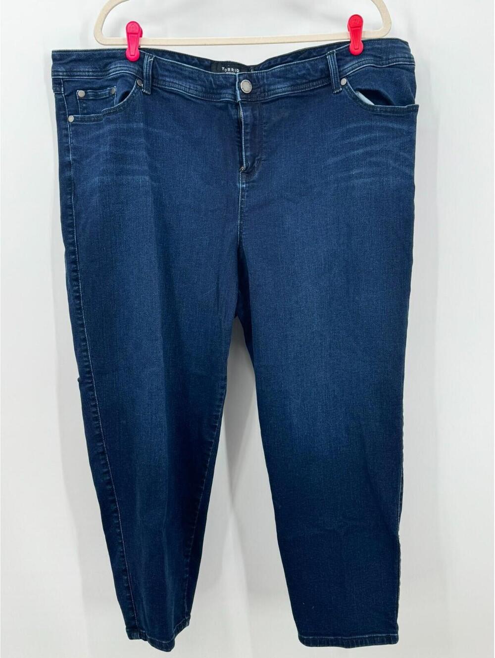 Torrid Premium Stretch Ultra Skinny Jeans - Dark Wash (Regular) Size:26